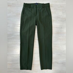 J. Crew Women’s Forest Green “Ruby” Dress Pants